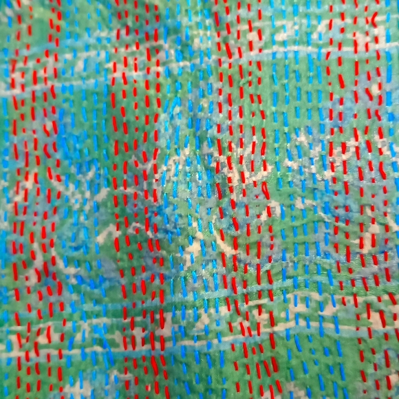 Kantha Handwork embroidery top - Picture 5 of 9